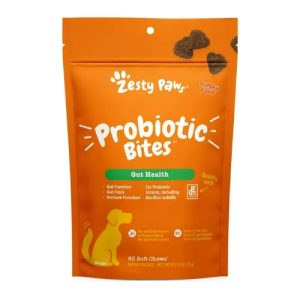 Zesty Paws Probiotic Bites for Dogs